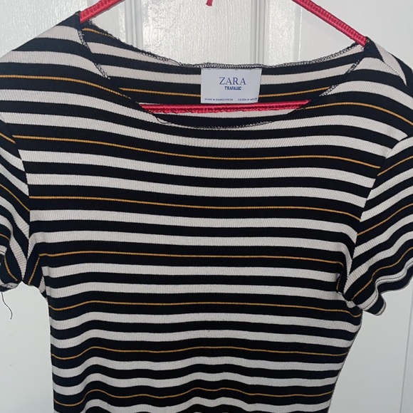 Striped bodycon T-shirt dress from Zara - Picture 4 of 4